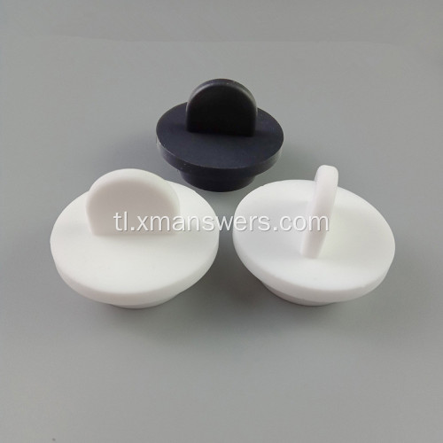 Pasadyang silicone rubber bumper feet hole plug stopper